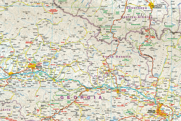 Carte routière - Caucase | Reise Know How carte routière Reise Know-How 