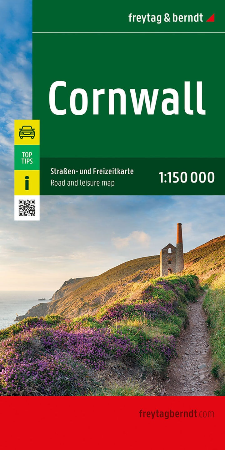 Carte routière - Cornouailles (Angleterre) | Freytag & Berndt carte routière Freytag & Berndt 