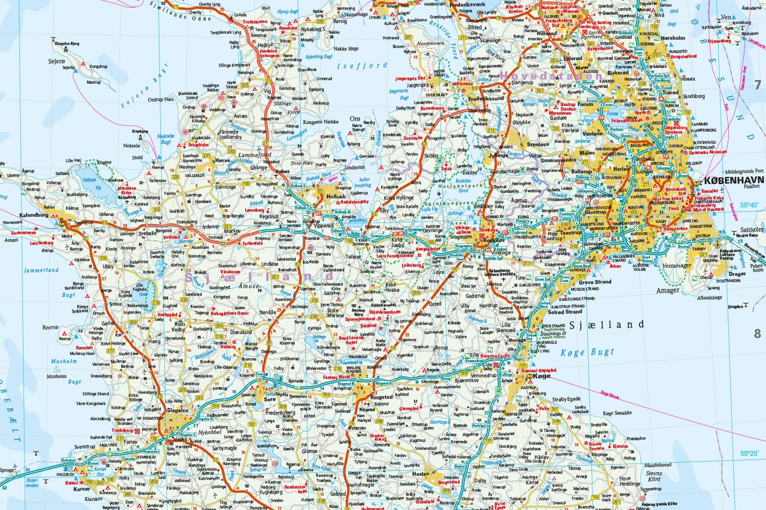 Carte routière - Danemark | Reise Know How carte routière Reise Know-How