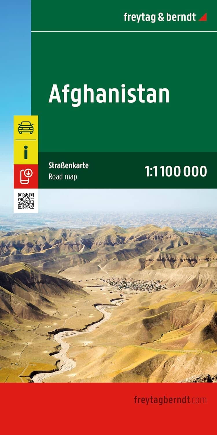 Carte routière de l'Afghanistan | Freytag & Berndt carte routière Freytag & Berndt 