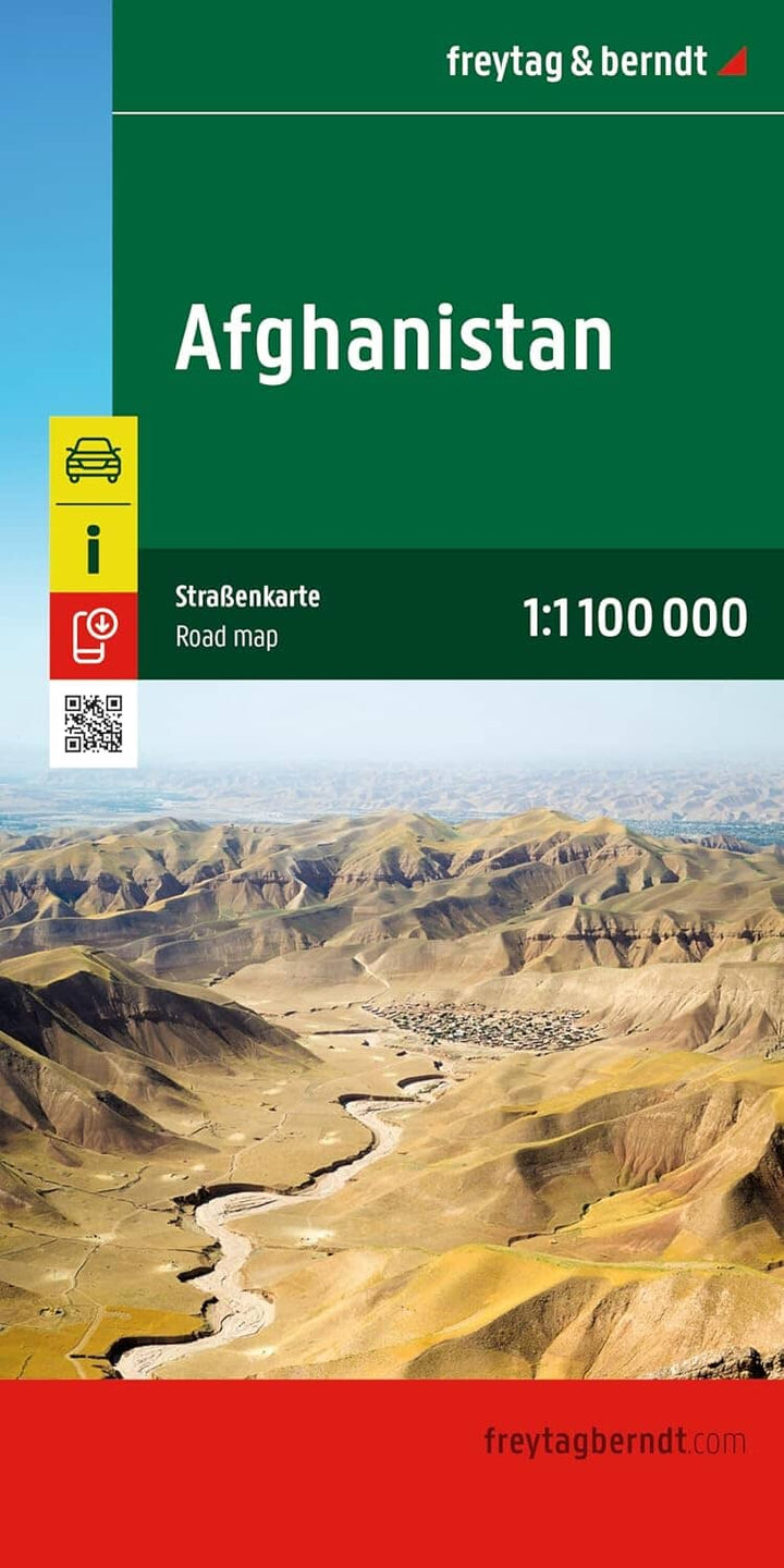 Carte routière de l'Afghanistan | Freytag & Berndt carte routière Freytag & Berndt 