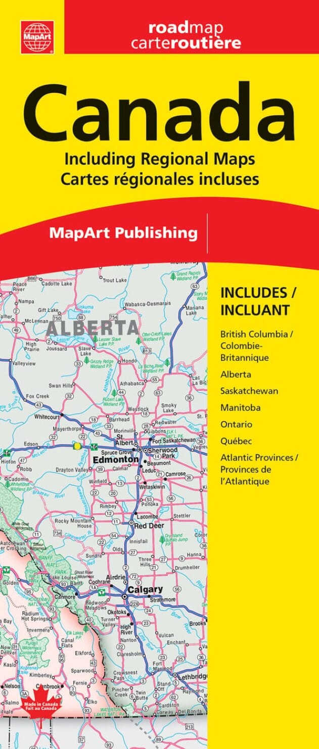 Carte routière du Canada | Canadian Cartographics Corporation carte routière Canadian Cartographics Corporation