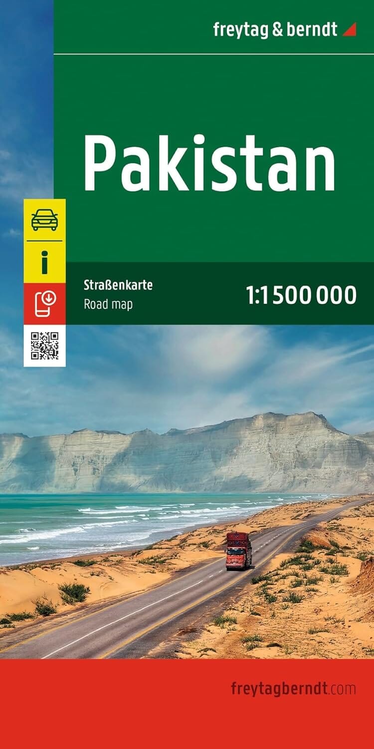Carte routière du Pakistan | Freytag & Berndt carte routière Freytag & Berndt 