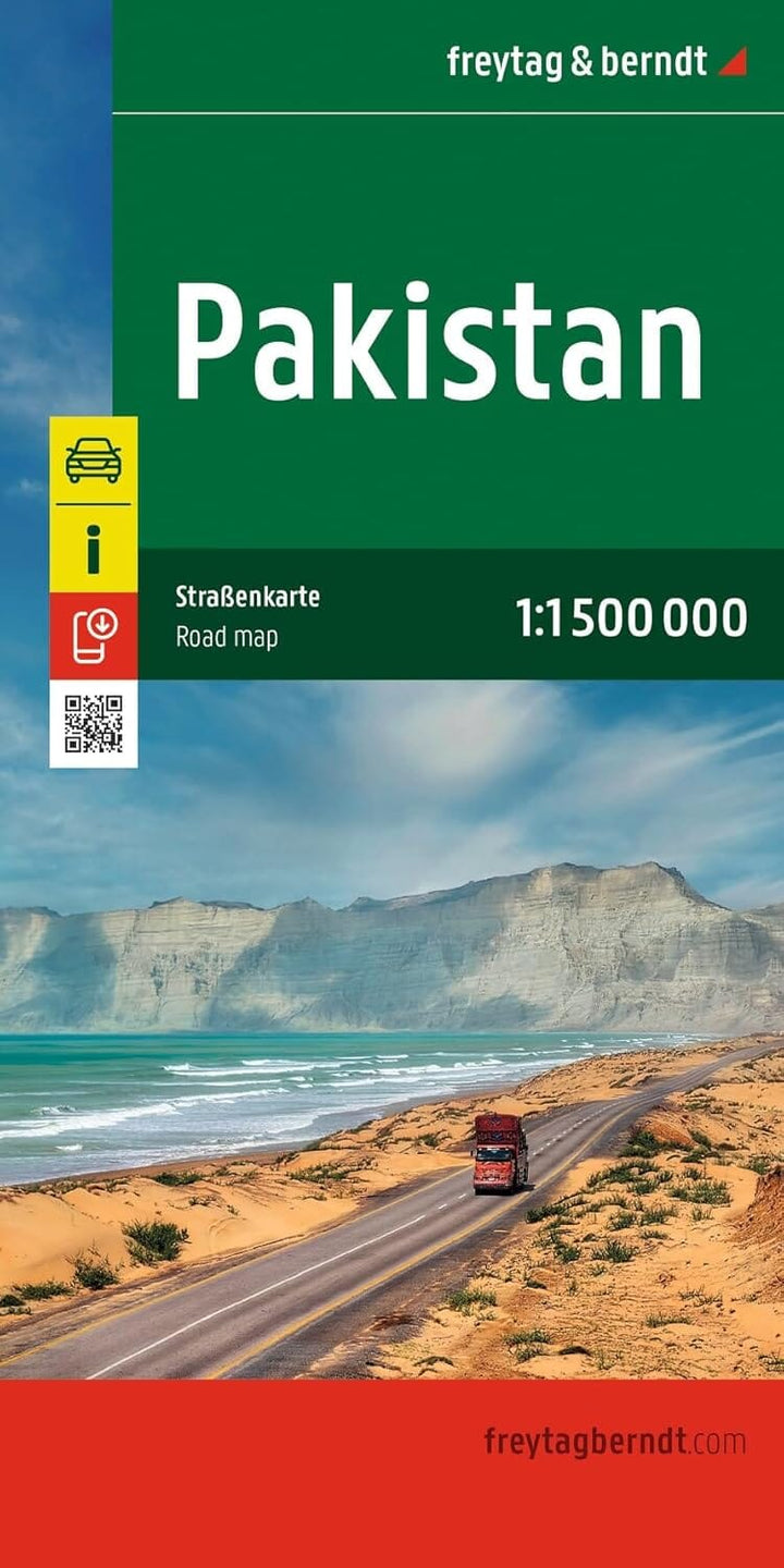 Carte routière du Pakistan | Freytag & Berndt carte routière Freytag & Berndt 