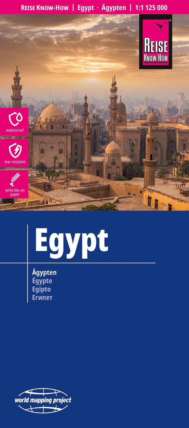 Carte routière - Egypte | Reise Know-How carte routière Reise Know-How