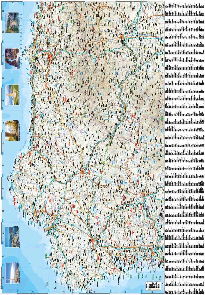 Carte routière - Espagne Nord : Chemin de St Jacques de Compostelle | Reise Know How carte routière Reise Know-How