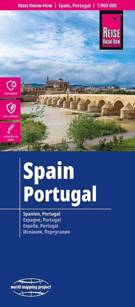 Carte routière - Espagne & Portugal | Reise Know How carte routière Reise Know-How