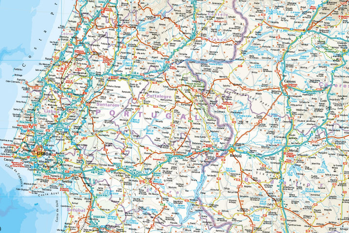 Carte routière - Espagne & Portugal | Reise Know How carte routière Reise Know-How