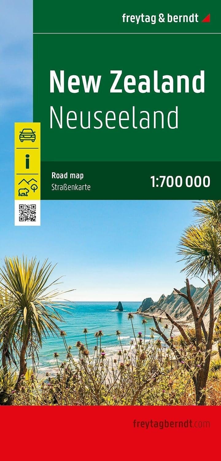 Carte routière et touristique - Nouvelle Zélande | Freytag & Berndt carte routière Freytag & Berndt 