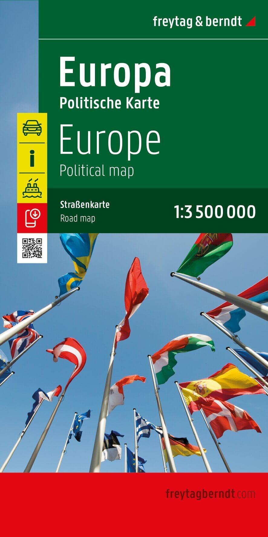 Carte routière - Europe politique | Freytag & Berndt carte routière Freytag & Berndt 
