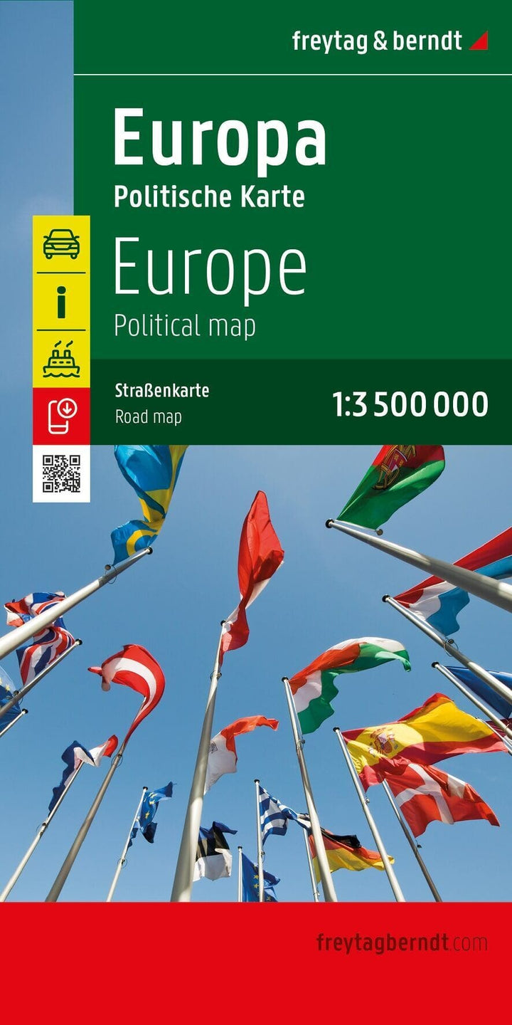 Carte routière - Europe politique | Freytag & Berndt carte routière Freytag & Berndt 