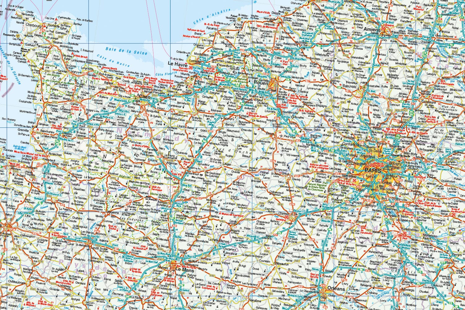 Carte routière - France | Reise Know How carte routière Reise Know-How