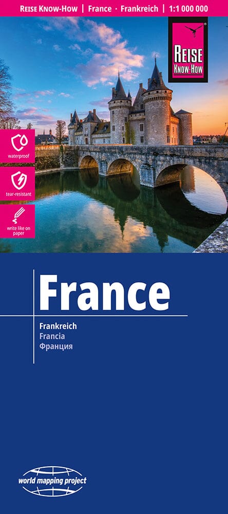 Carte routière - France | Reise Know How carte routière Reise Know-How