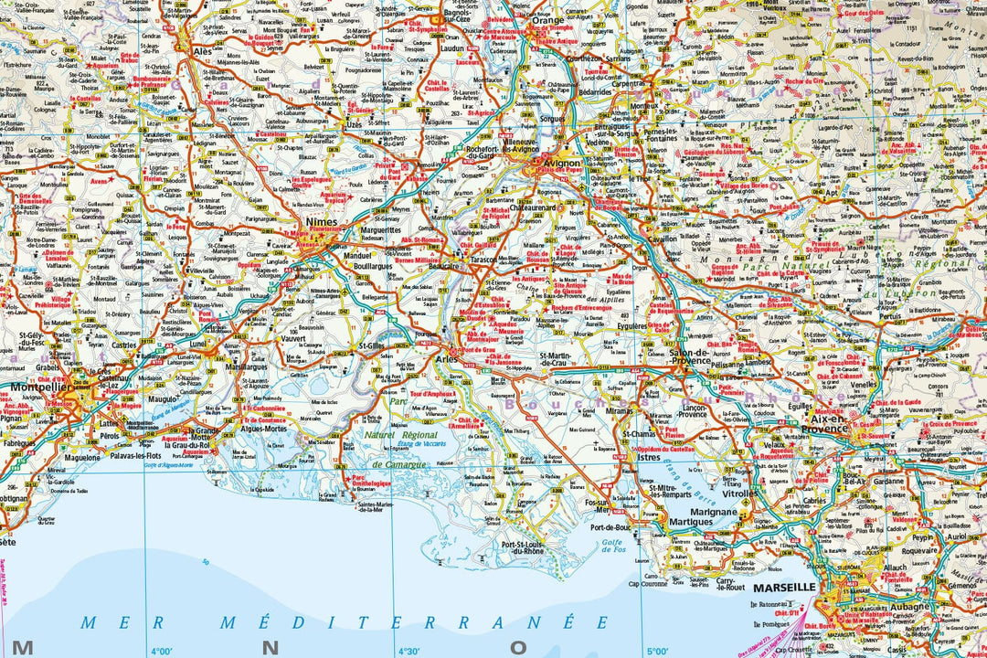 Carte routière - France Sud | Reise Know How carte pliée Reise Know-How 