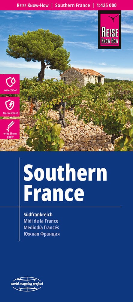 Carte routière - France Sud | Reise Know How carte pliée Reise Know-How 