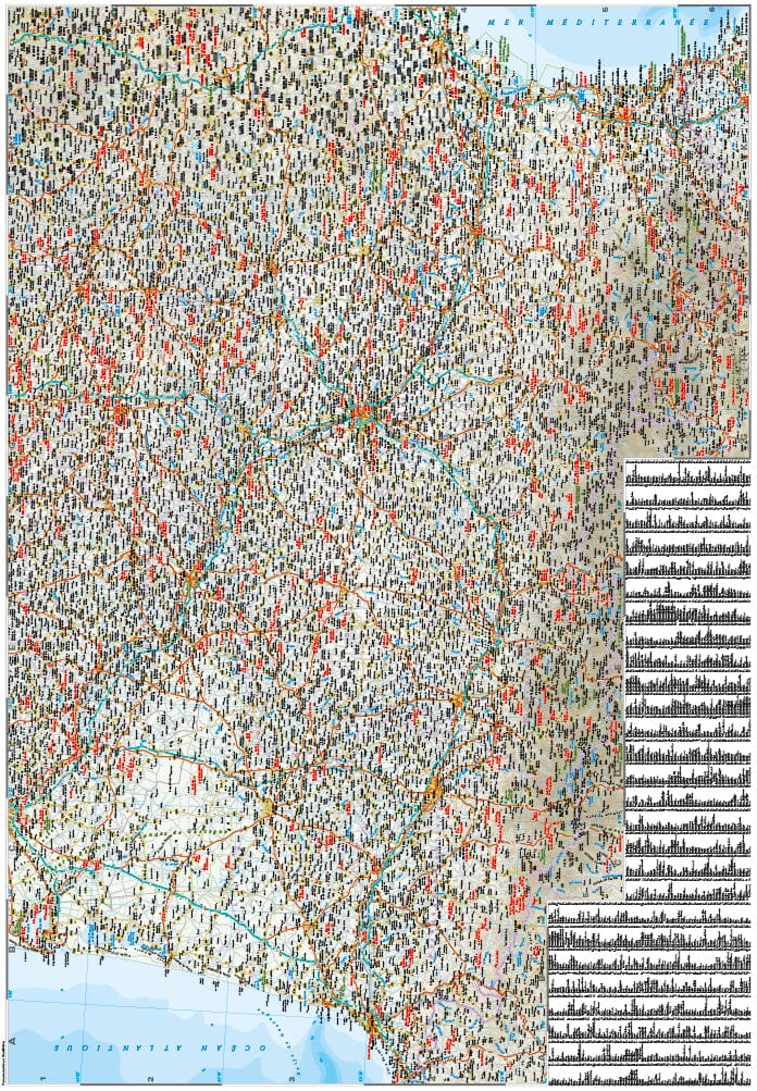 Carte routière - France Sud | Reise Know How carte routière Reise Know-How