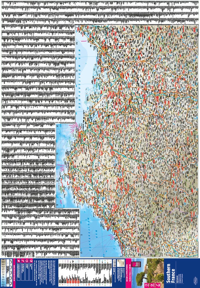 Carte routière - France Sud | Reise Know How carte routière Reise Know-How