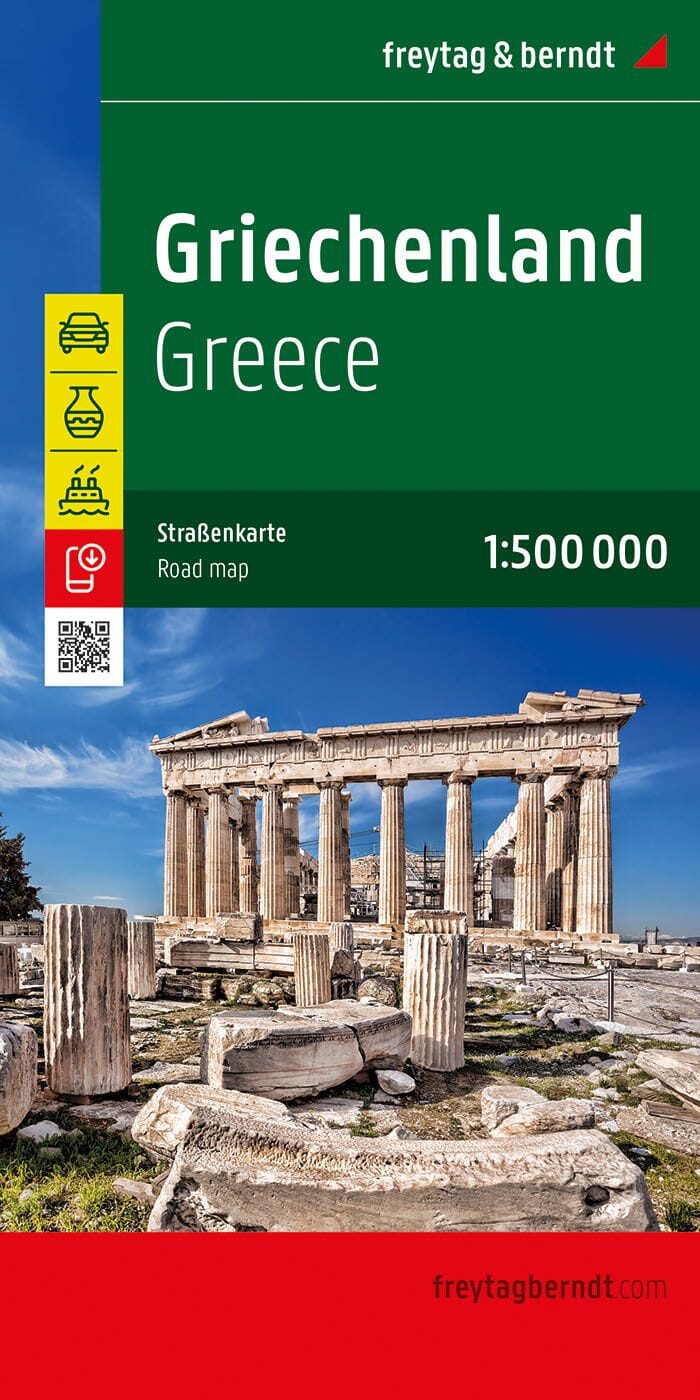 Carte routière - Grèce au 1/500,000 | Freytag & Berndt carte routière Freytag & Berndt