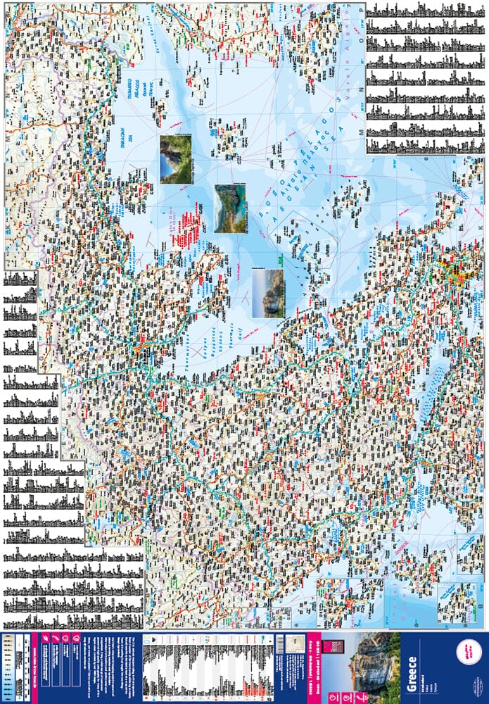 Carte routière - Grèce | Reise Know How carte routière Reise Know-How