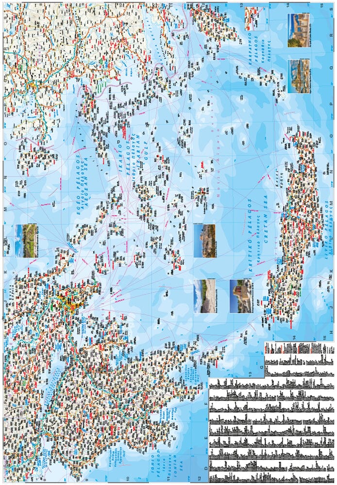 Carte routière - Grèce | Reise Know How carte routière Reise Know-How