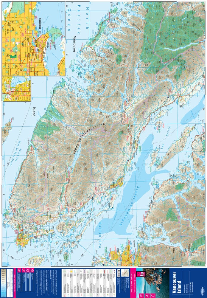 Carte routière - Ile de Vancouver | Reise Know How carte pliée Reise Know-How 