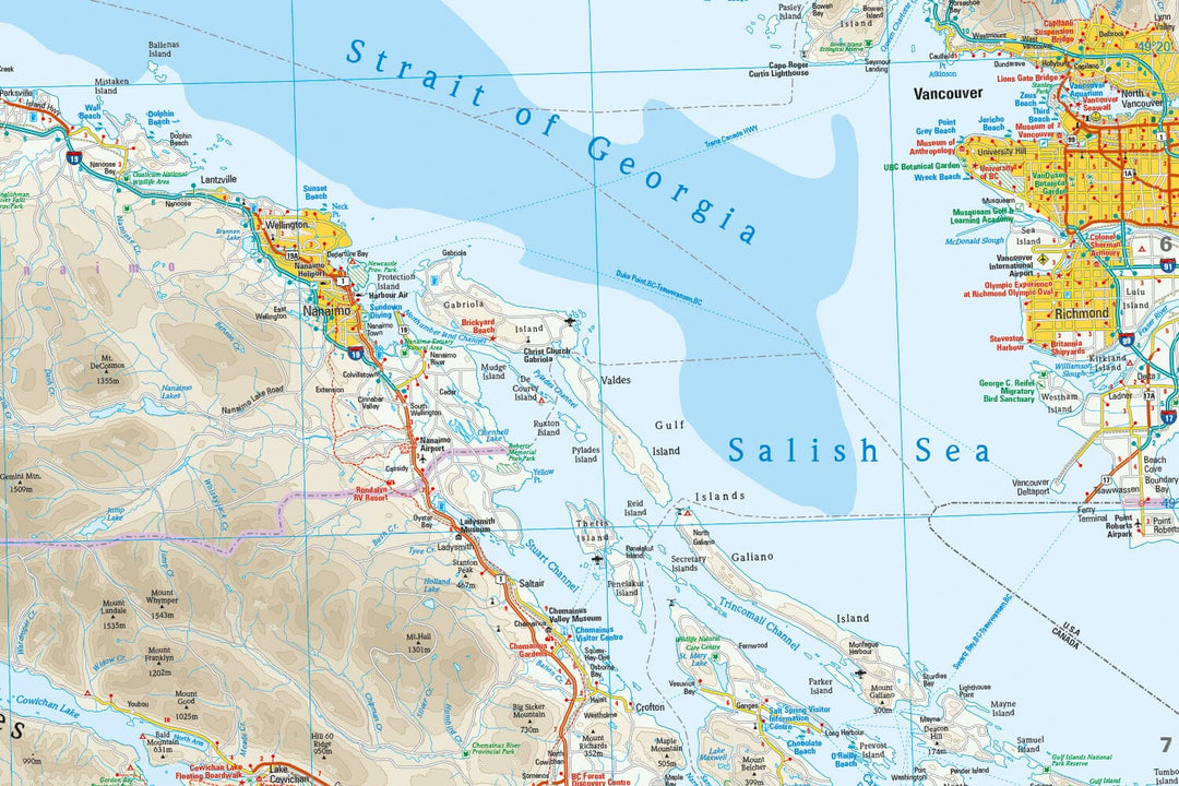 Carte routière - Ile de Vancouver | Reise Know How carte pliée Reise Know-How 