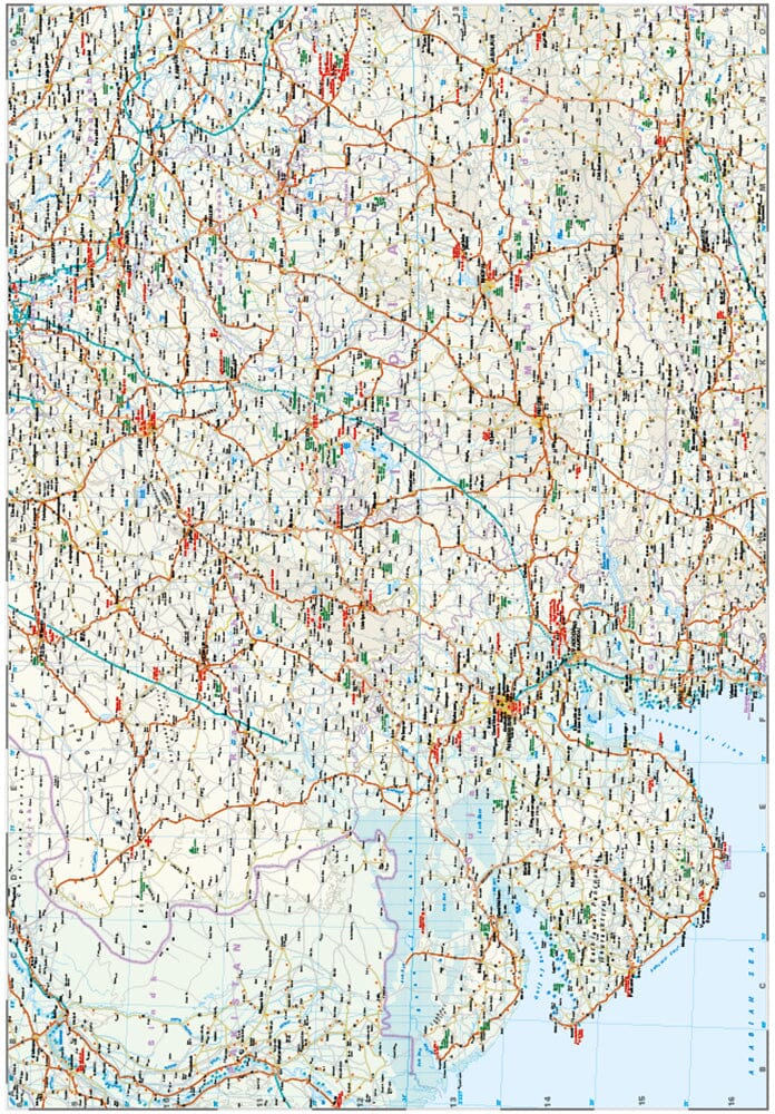 Carte routière - Inde Nord-ouest | Reise Know How carte routière Reise Know-How