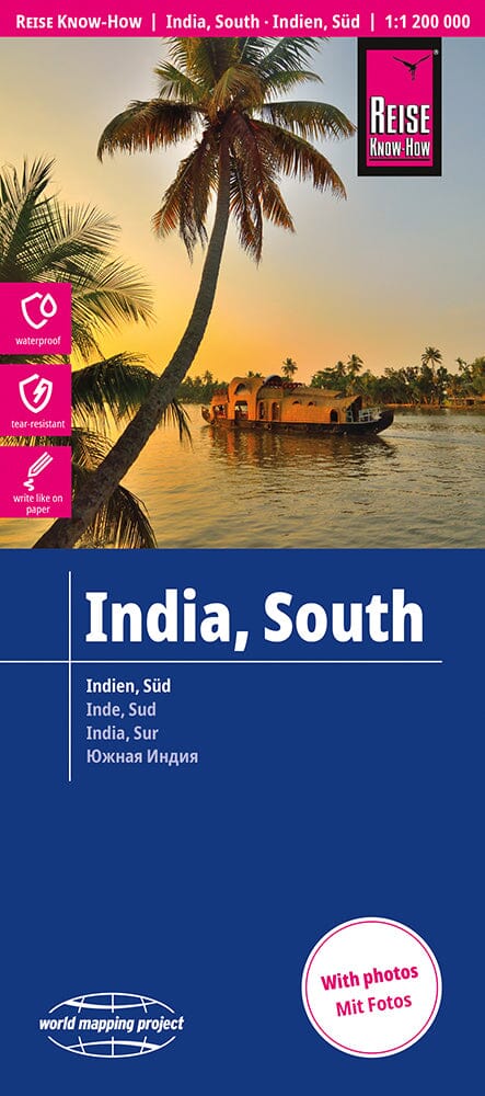 Carte routière - Inde Sud | Reise Know How carte routière Reise Know-How