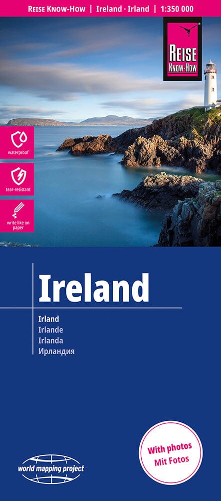 Carte routière - Irlande | Reise Know How carte routière Reise Know-How 