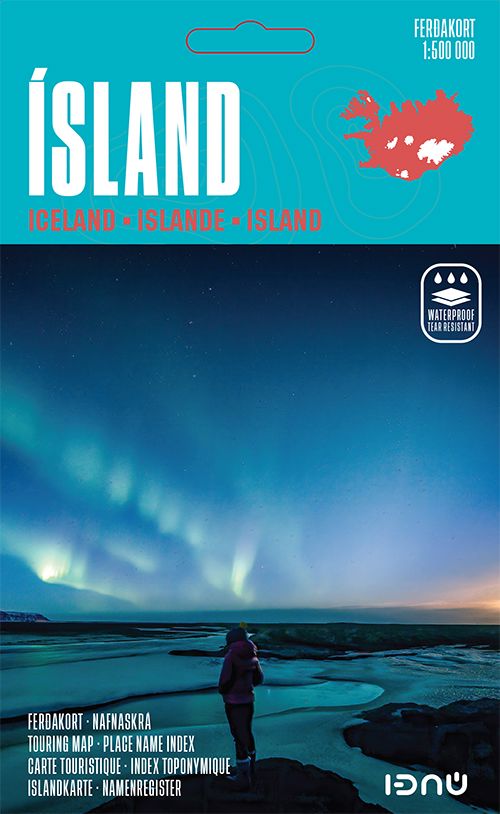 Carte routière - Islande | Ferdakort carte routière Ferdakort