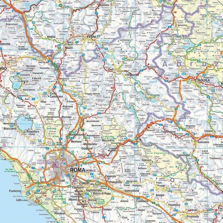 Carte routière - Italie au 1/600 000 | Freytag & Berndt carte routière Freytag & Berndt 