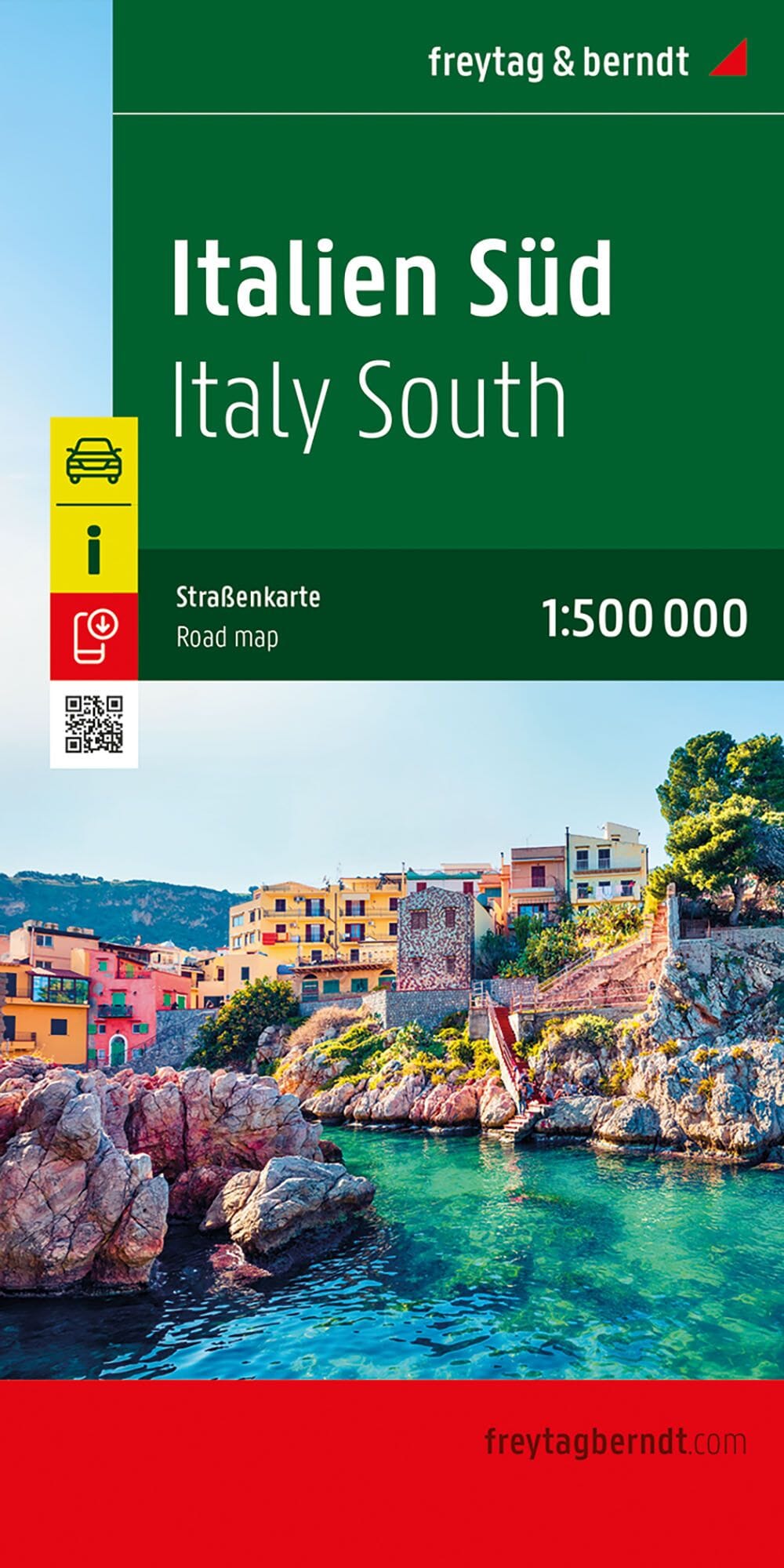 Carte routière - Italie du Sud | Freytag & Berndt carte routière Freytag & Berndt