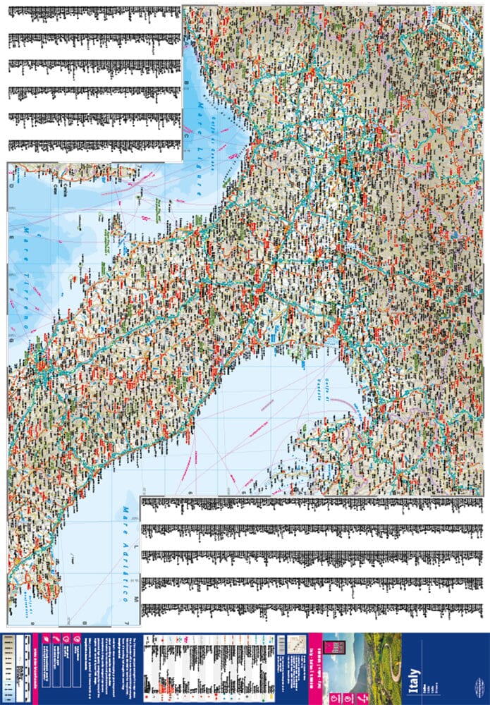 Carte routière - Italie | Reise Know How carte routière Reise Know-How