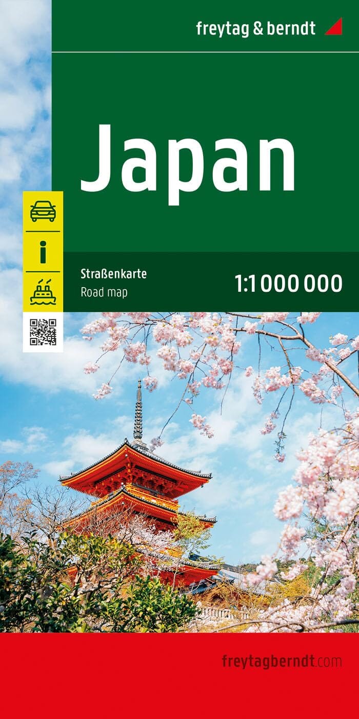 Carte routière - Japon | Freytag & Berndt carte routière Freytag & Berndt 