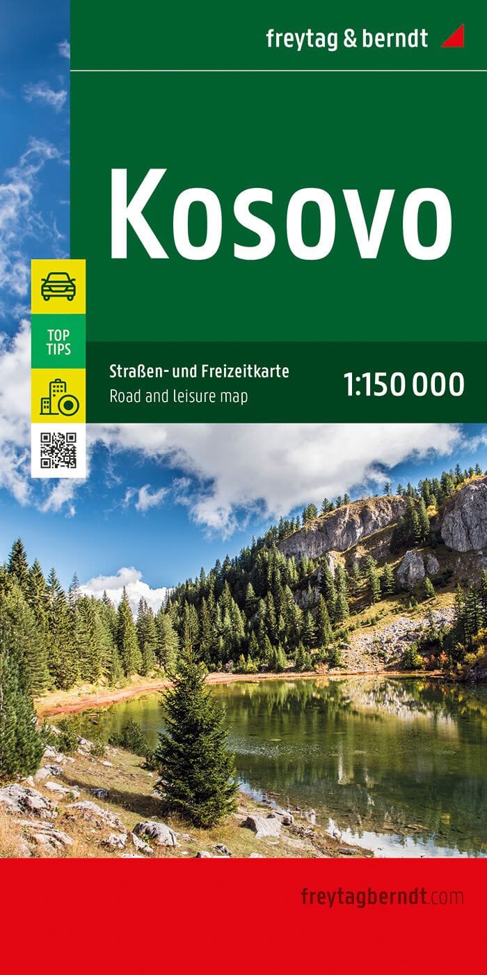 Carte routière - Kosovo | Freytag & Berndt carte routière Freytag & Berndt