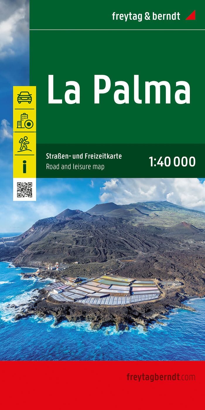 Carte routière - La Palma (îles Canaries) | Freytag & Berndt carte routière Freytag & Berndt