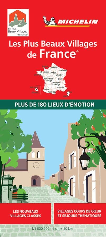 Carte routière - Les plus beaux villages de France | Michelin carte routière Michelin