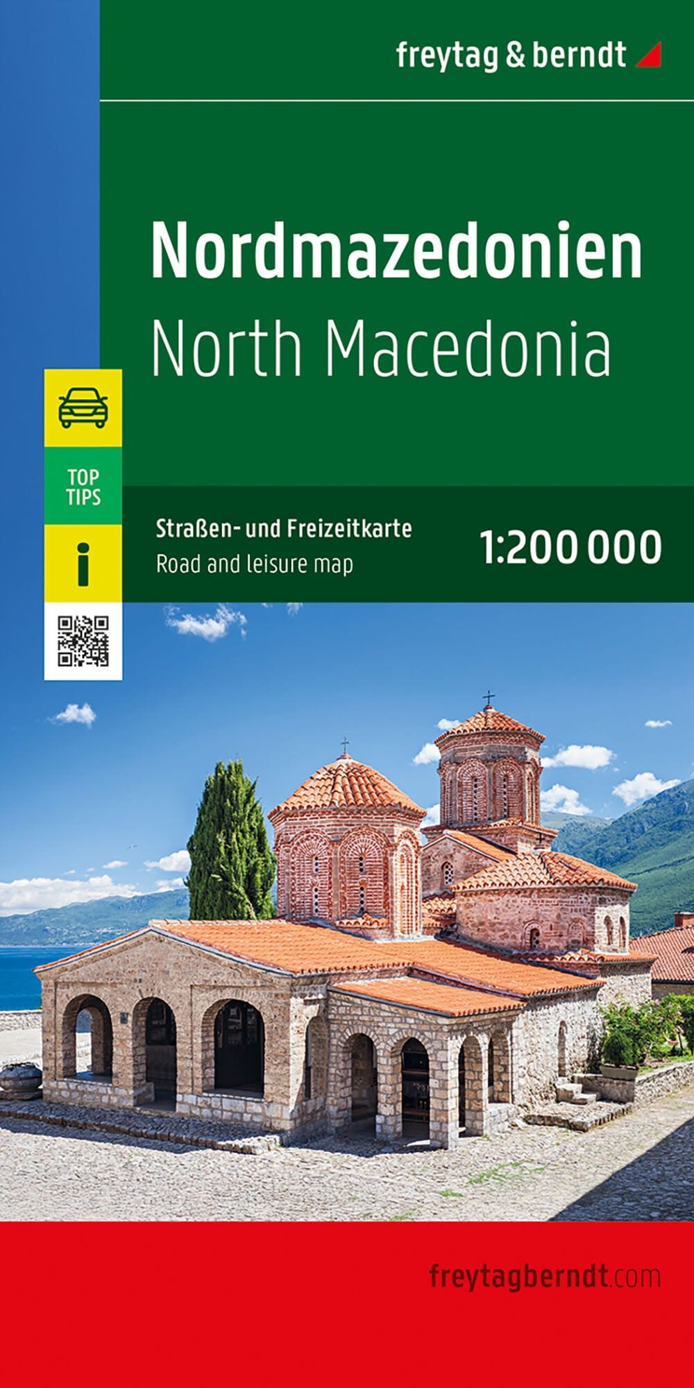 Road map - North Macedonia | Freytag & Berndt – Cartovia