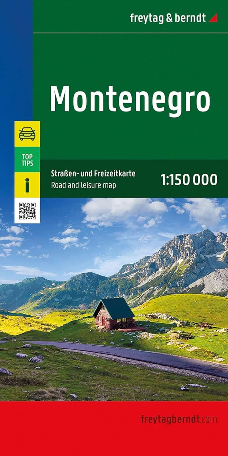 Carte routière - Monténégro | Freytag & Berndt carte routière Freytag & Berndt 