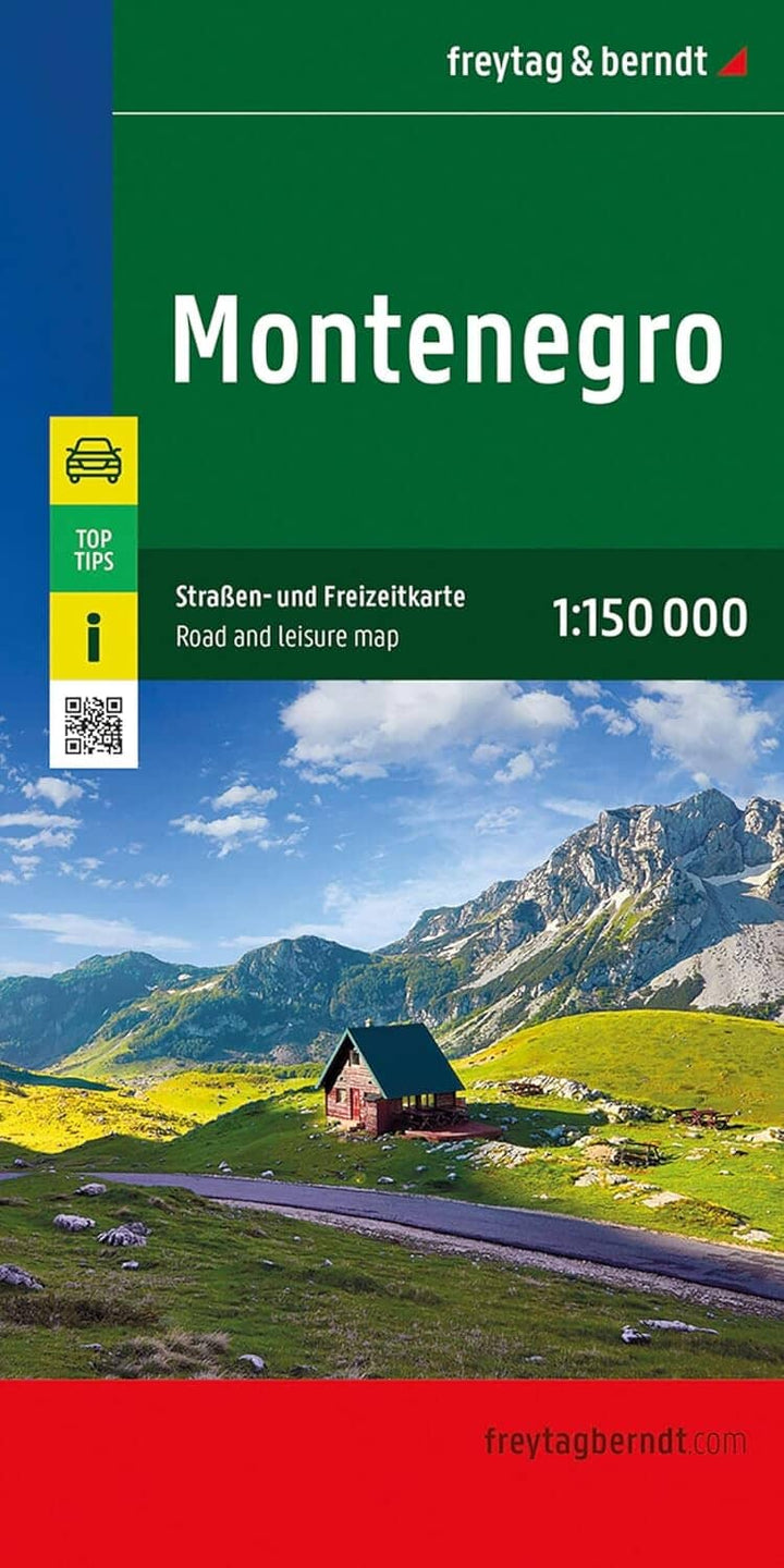 Carte routière - Monténégro | Freytag & Berndt carte routière Freytag & Berndt 
