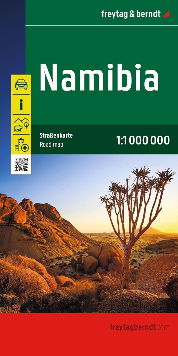 Carte routière - Namibie | Freytag & Berndt carte routière Freytag & Berndt 