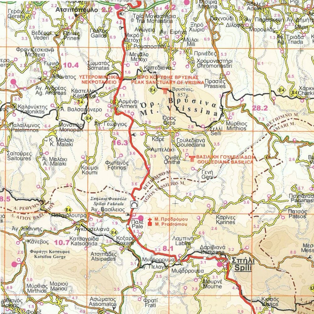 Carte routière n° 6 - Crète | Road Editions carte routière Road Editions
