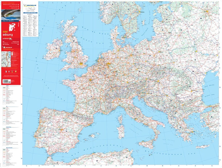 Carte routière n° 705 - Europe 2026 - édition multilingue | Michelin carte routière Michelin 