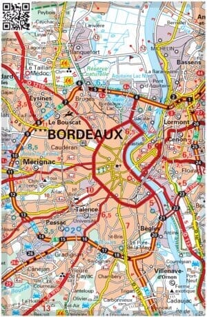 Carte routière n° 708 - 1/4 France - Sud-Ouest 2026 | Michelin carte routière Michelin