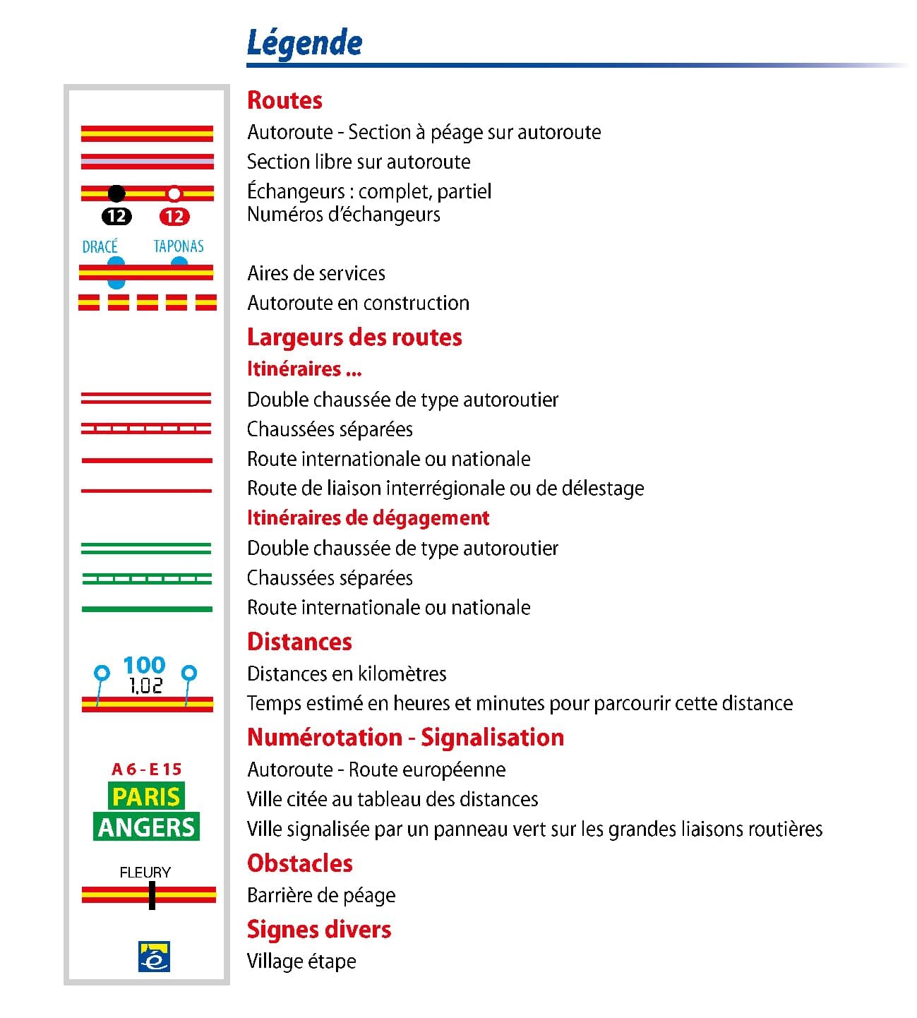 Carte routière n° 726 - France : Grands Itinéraires 2026 | Michelin carte routière Michelin