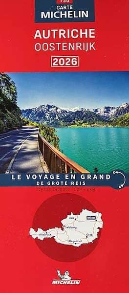 Carte routière n° 730 - Autriche 2026 | Michelin carte routière Michelin 
