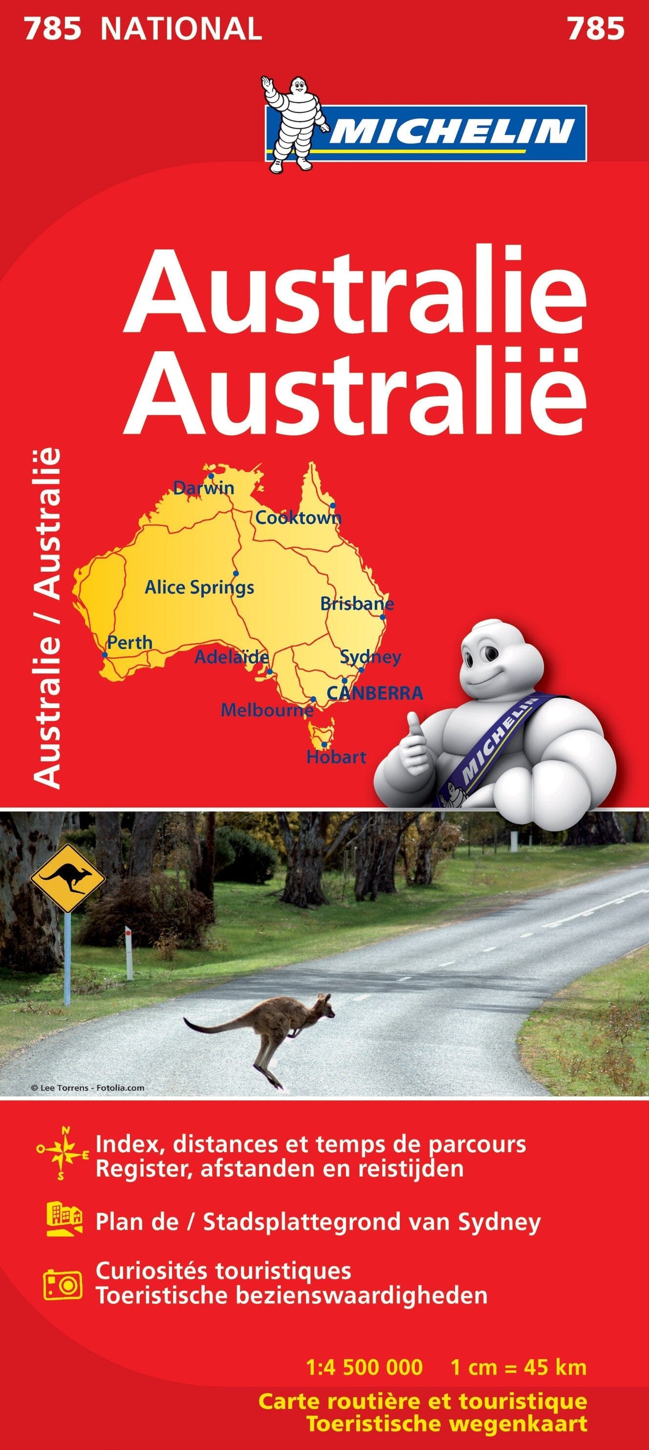 Carte routière n° 785 - Australie | Michelin carte routière Michelin Default Title