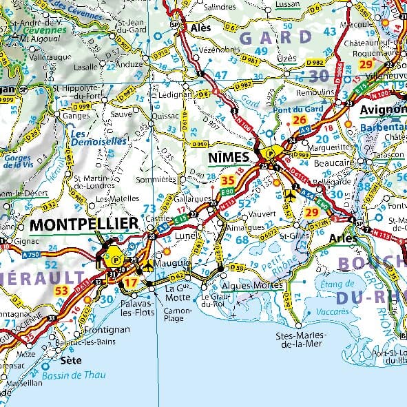 Carte routière n° 791 - France plastifiée 2025 | Michelin carte pliée Michelin 