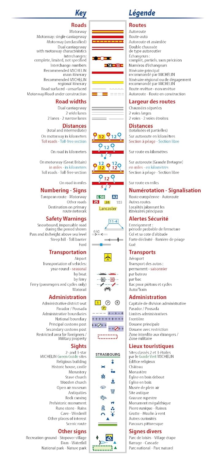 Carte routière n° 791 - France 2026 (plastifiée) | Michelin carte routière Michelin
