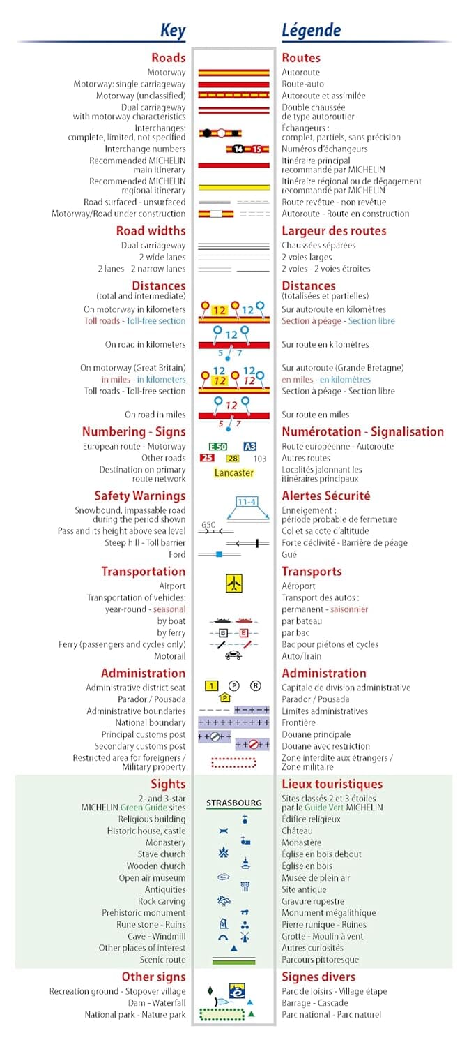 Carte routière n° 792 - France 2026 (indéchirable) | Michelin carte routière Michelin